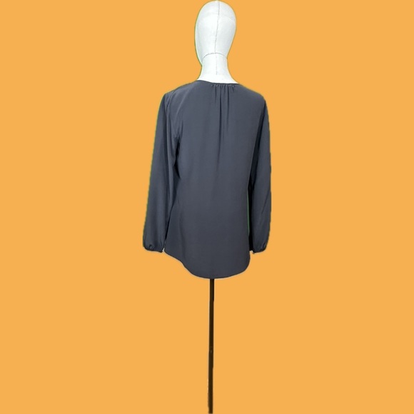 Gray Acrobat Silk Blouse XS - Picture 2 of 4